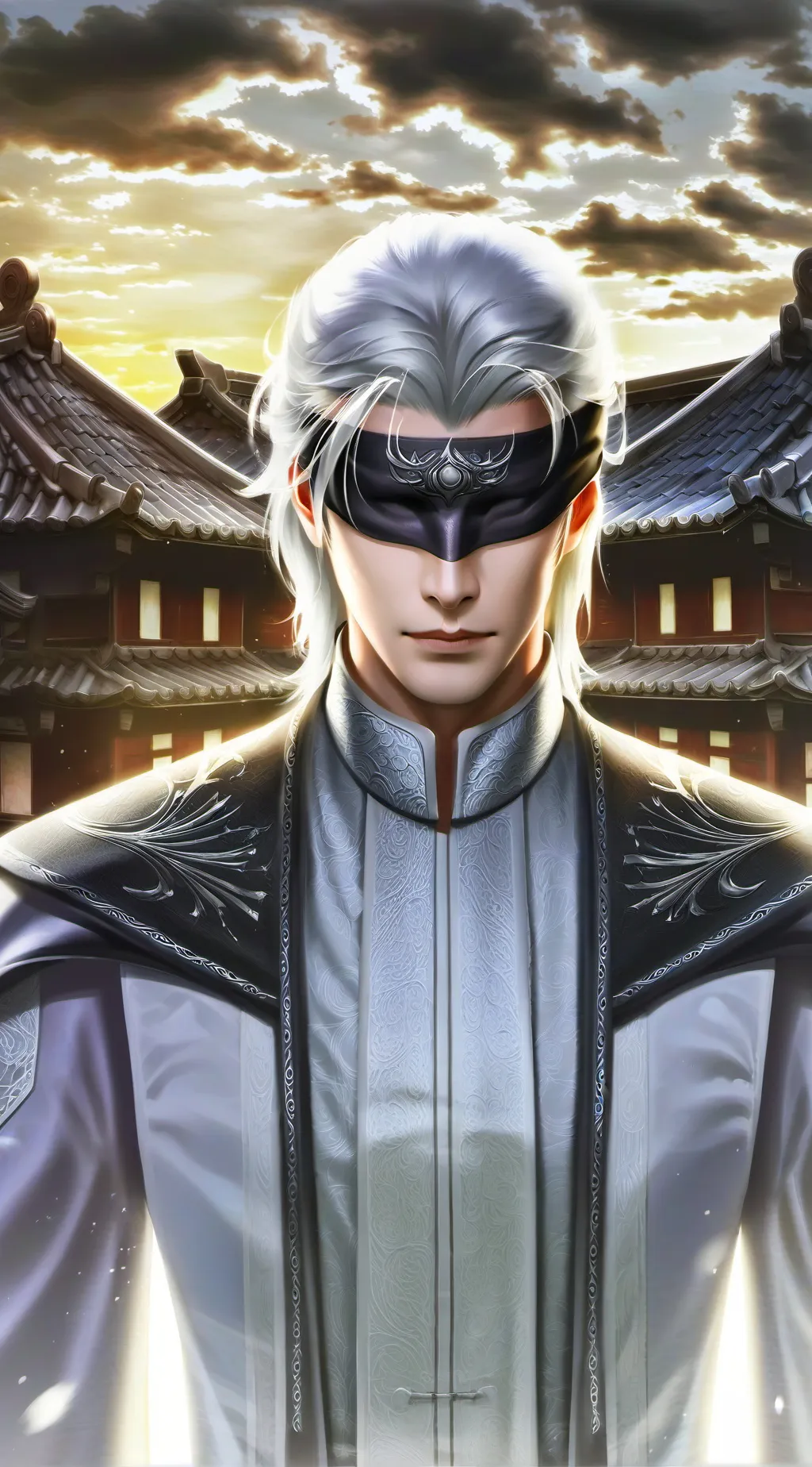 ai character: Gojo Satoru background