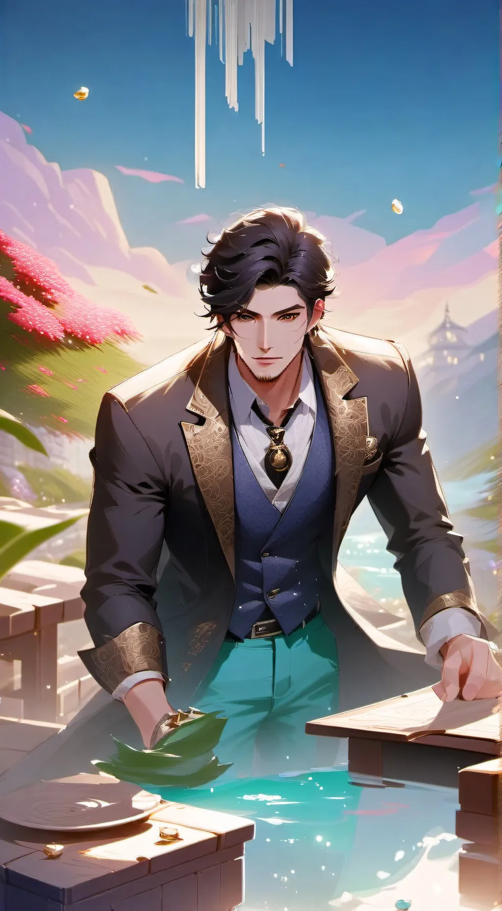 ai character: Josh  background