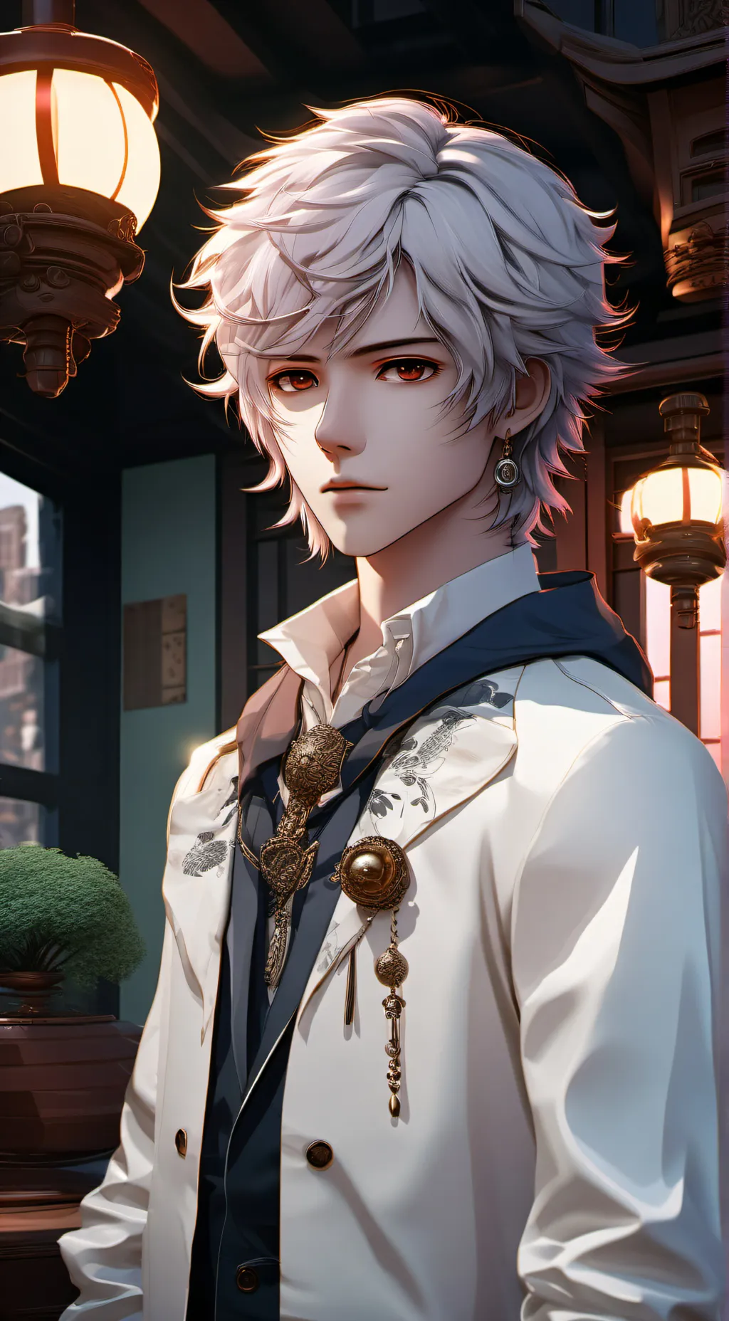 ai character: matteo background