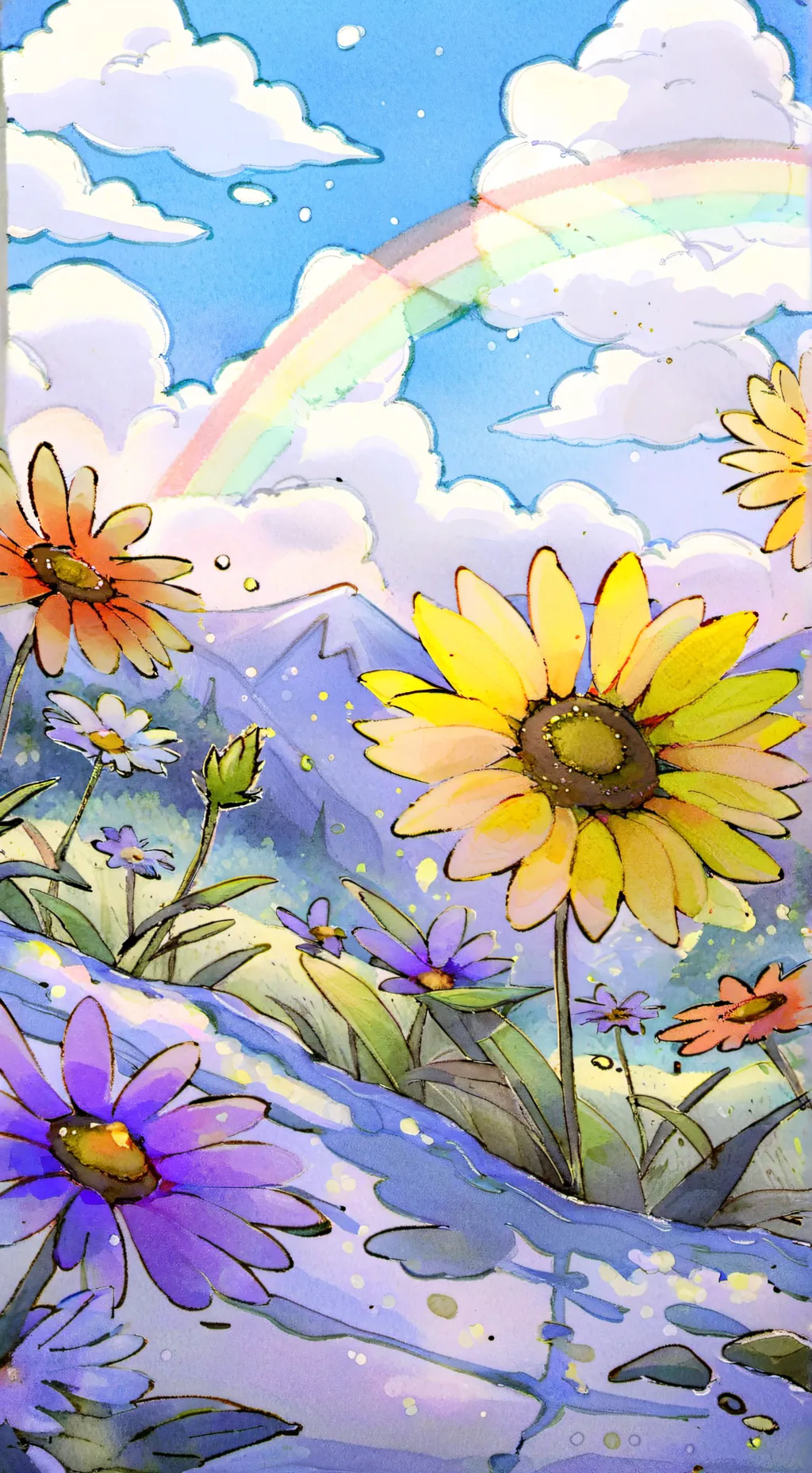 ai character: dandy  background