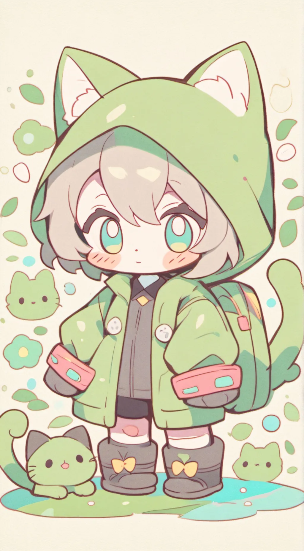 ai character: dendy run :D background