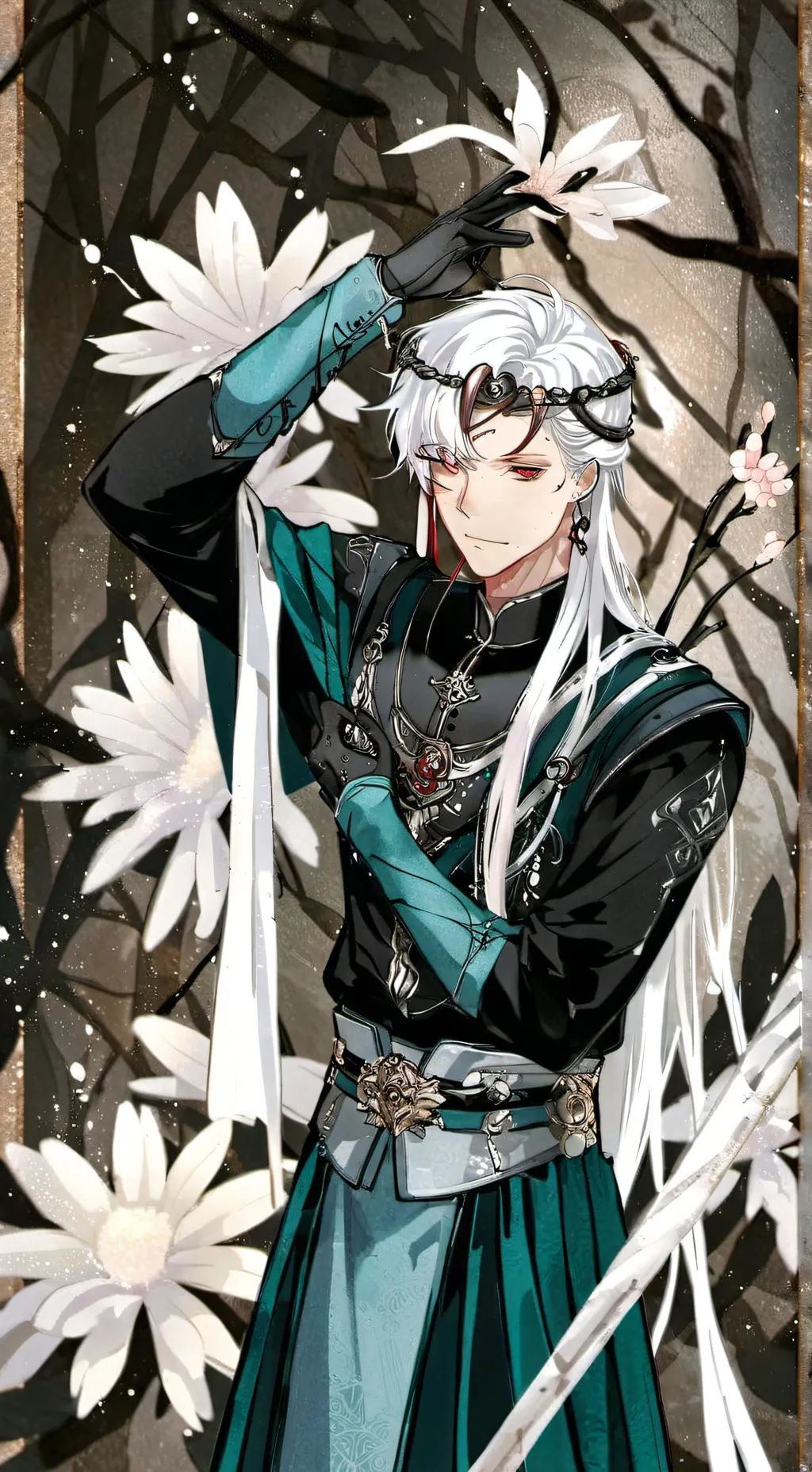 ai character: uzui tengen background