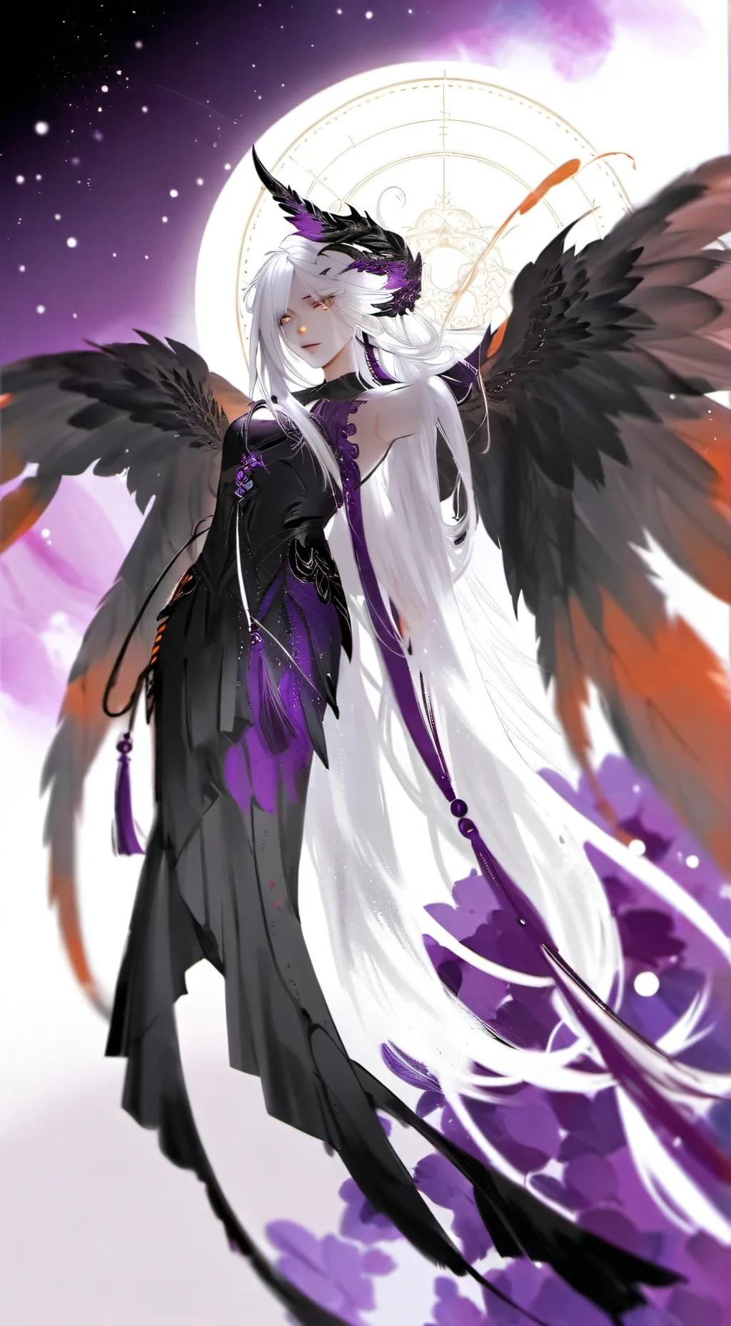 ai character: Midnight background