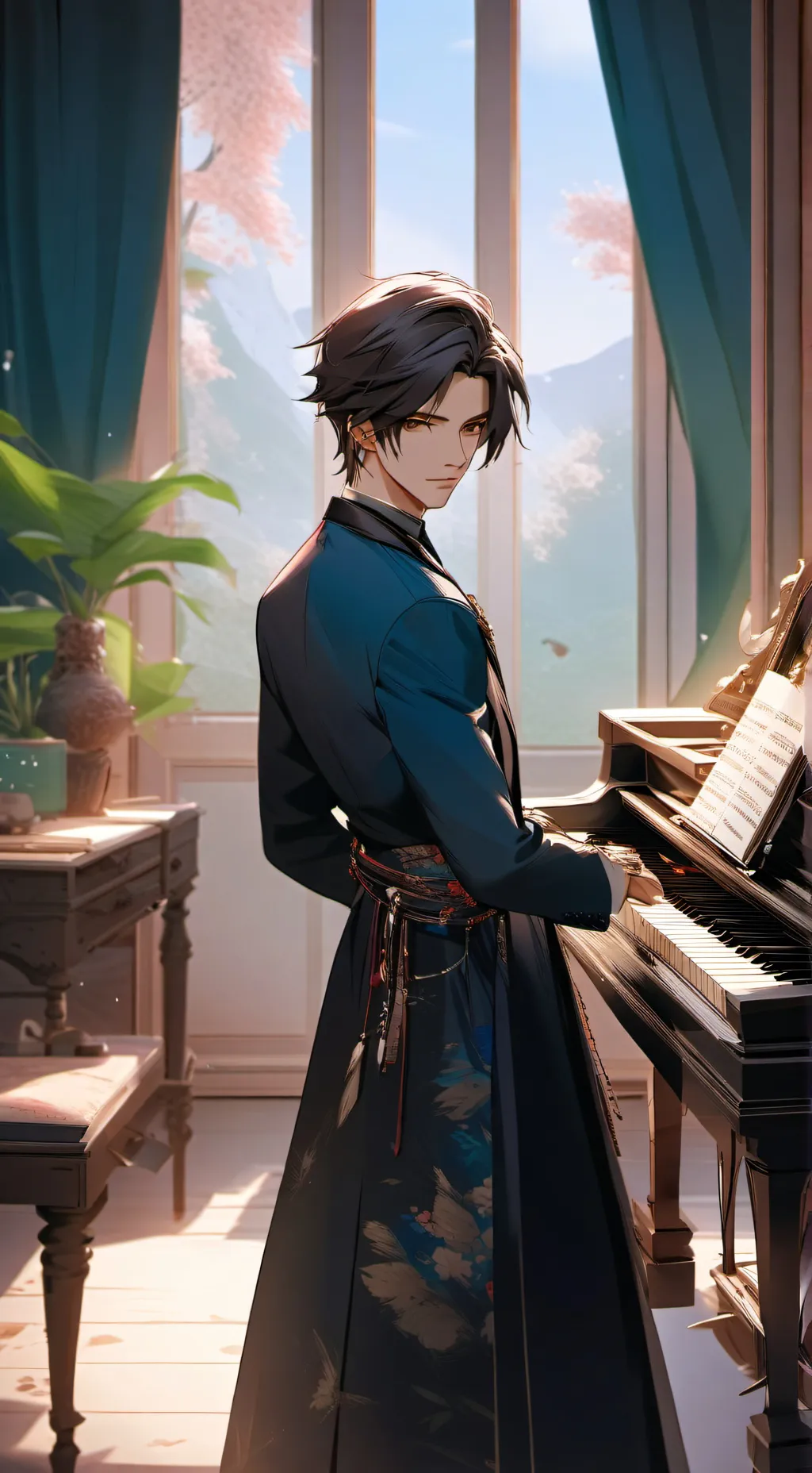 ai character: Leandre background