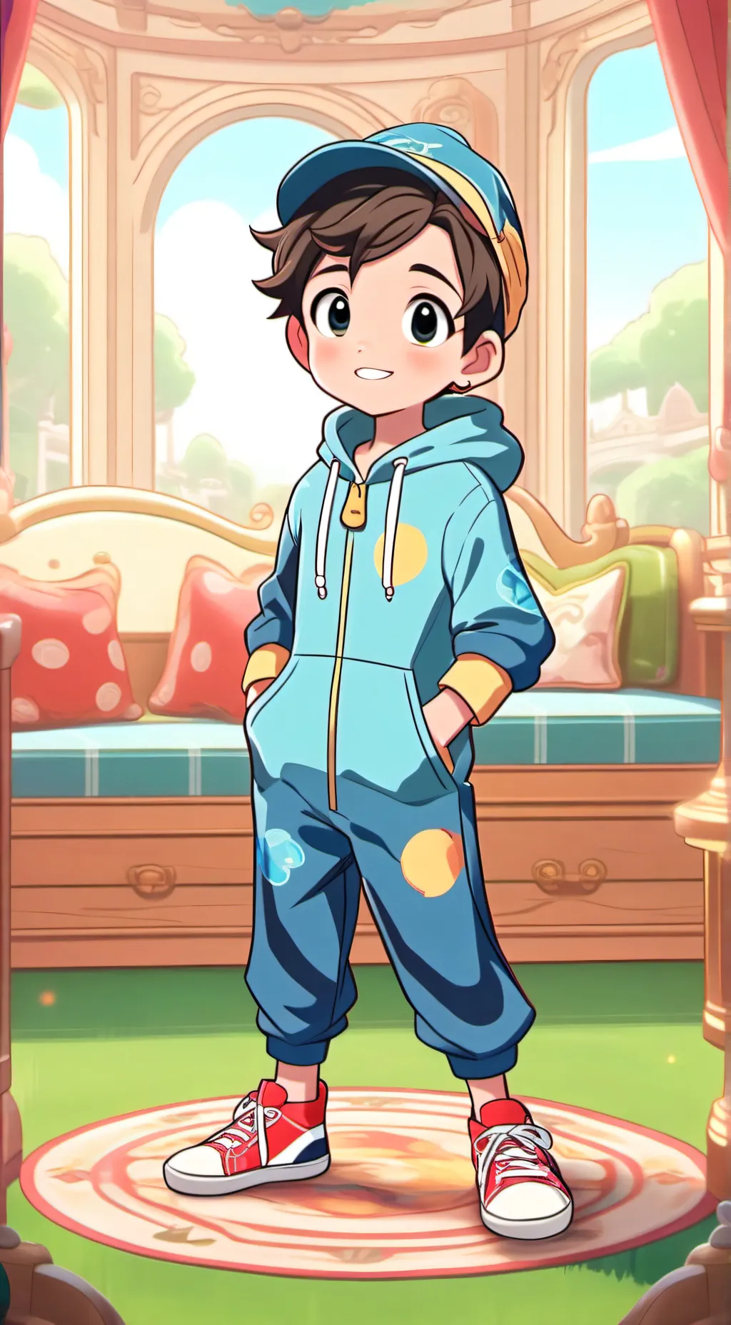 ai character: Nico needs help background