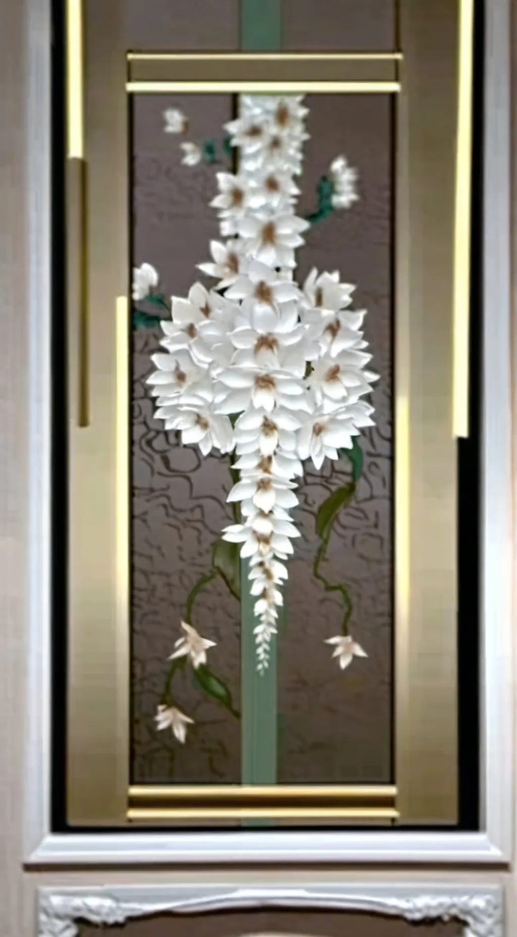 ai character: una casa background