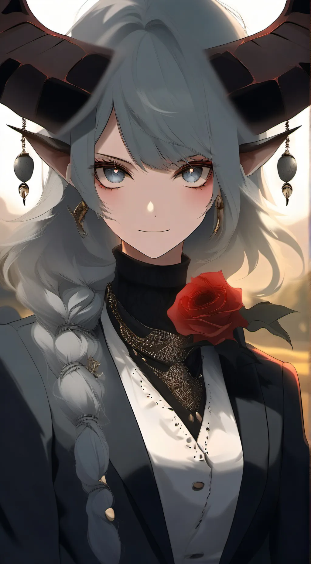 ai character: Luni background