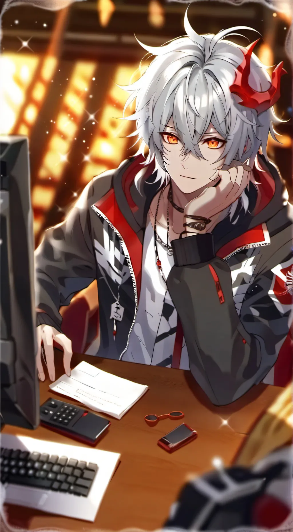 ai character: Mai-to background