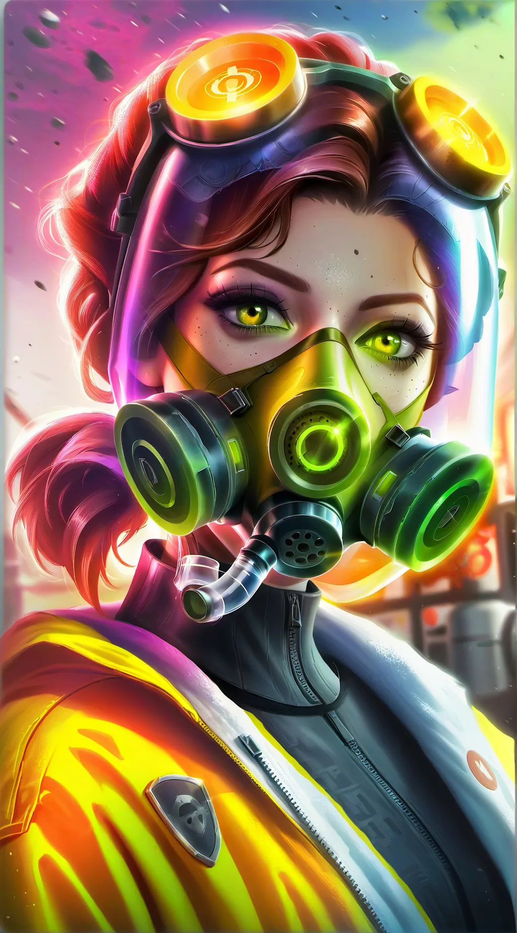 ai character: Toxic background