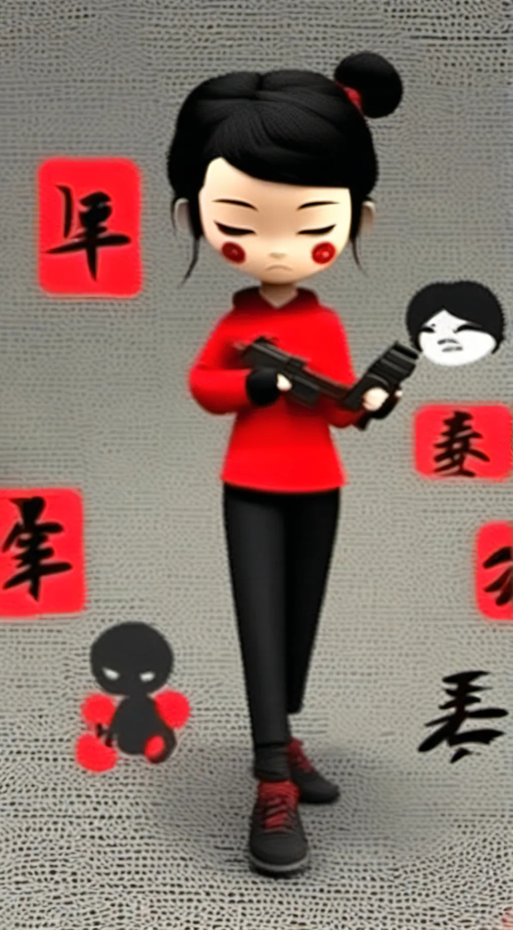 ai character: Bkdk (Bk asesino) background