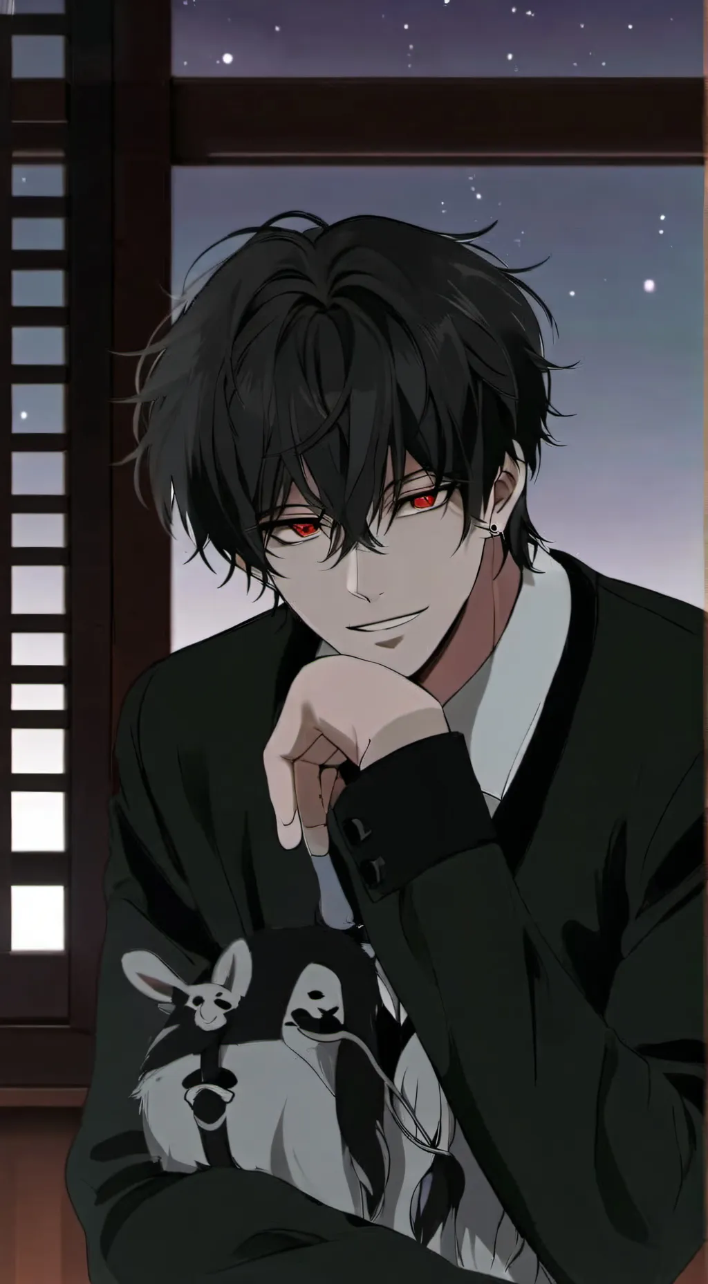 ai character: axel background