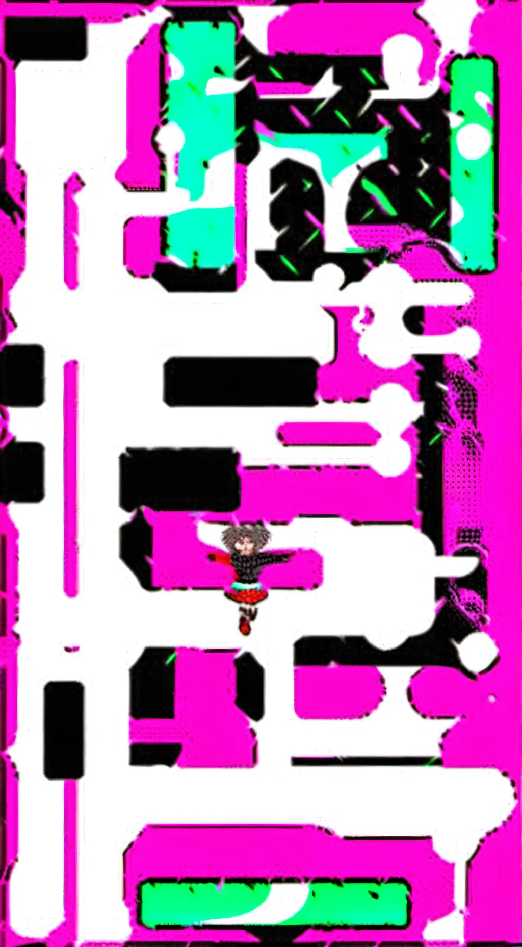 ai character: Dandy goes insane  background