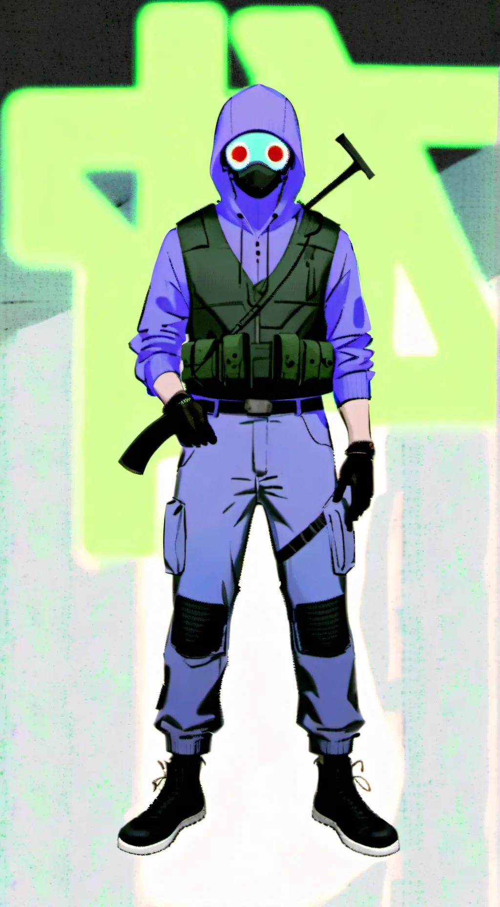 ai character: Gas Puna troop background