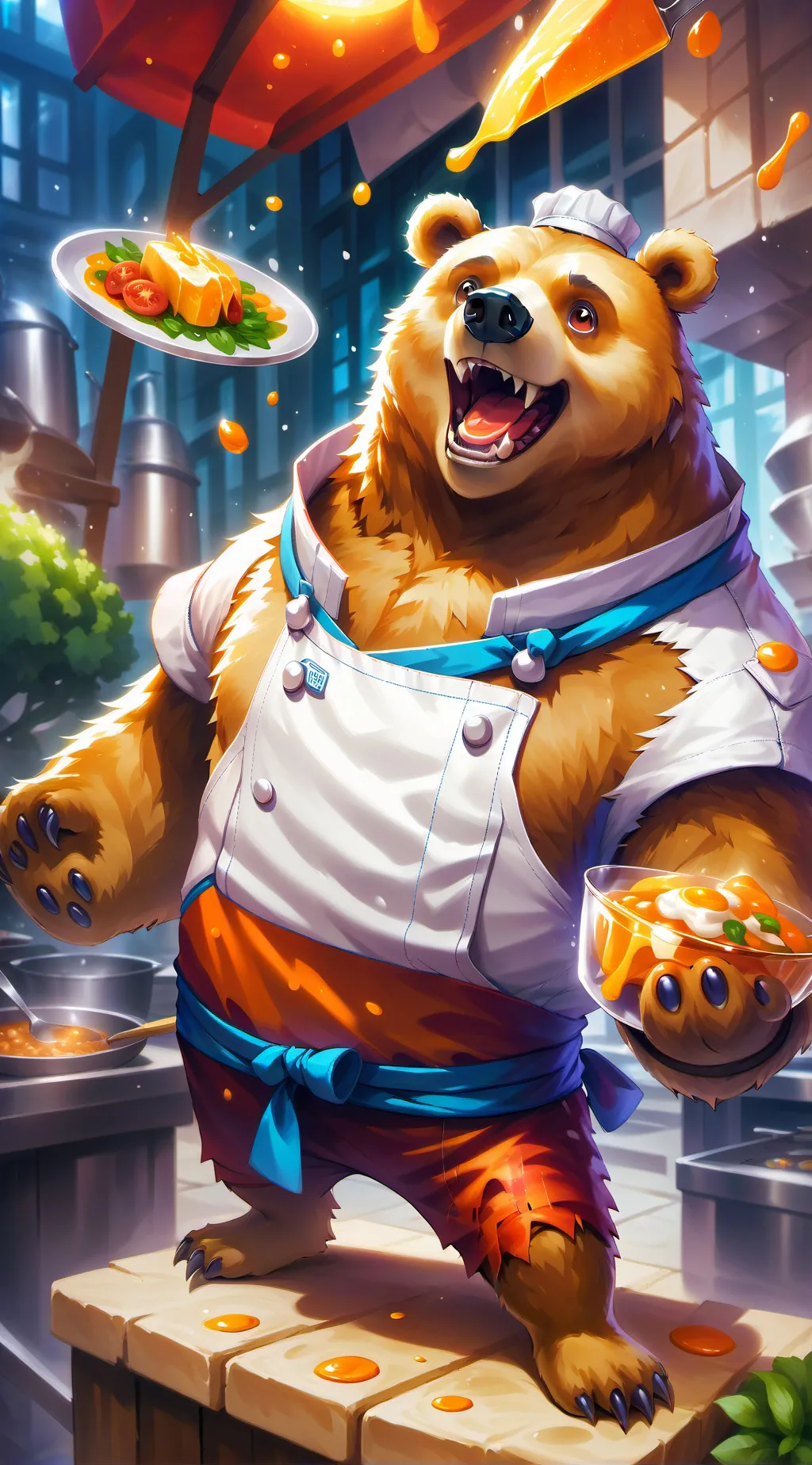 ai character: Chef Bruno background