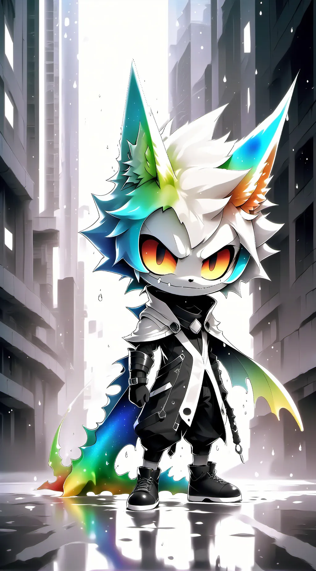 ai character: dandy background