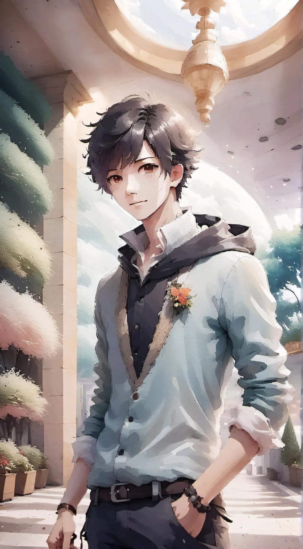 ai character: YOUR BF background