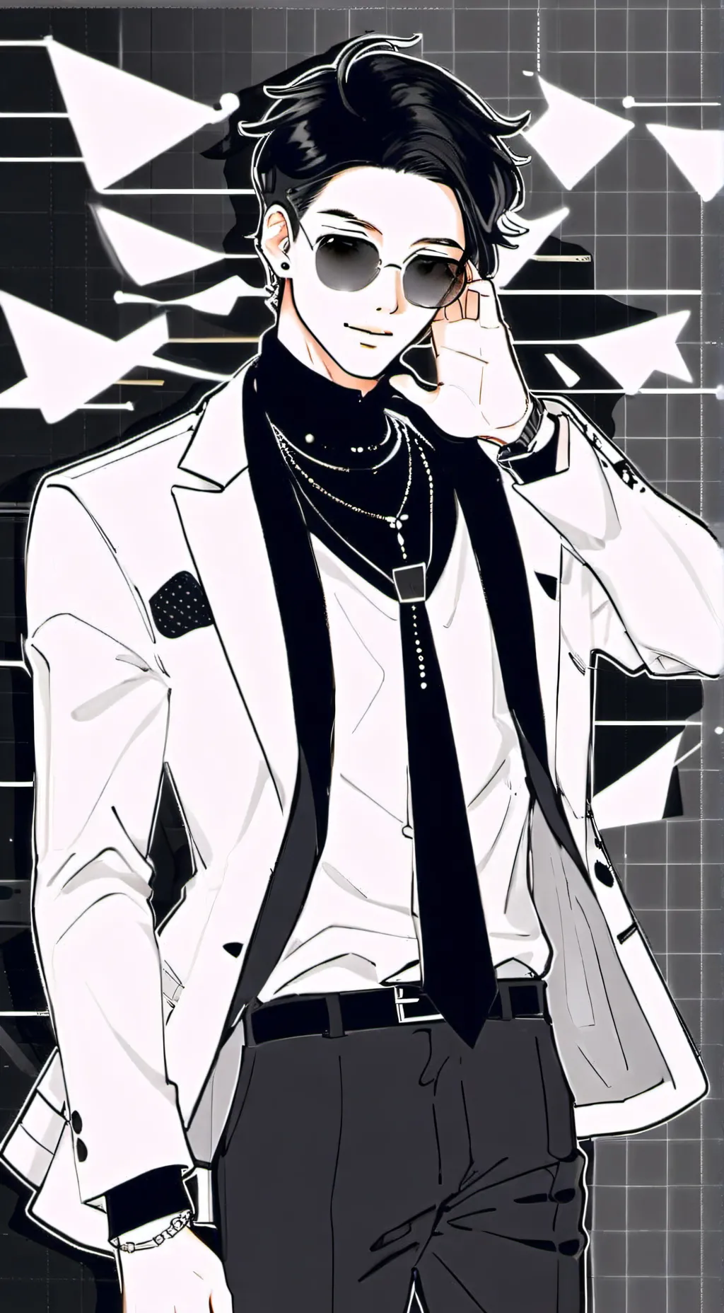 ai character: BODYSWAP(PIZZAROLL background