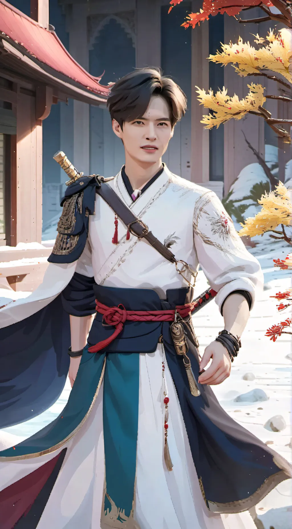 ai character: 《minho》 background