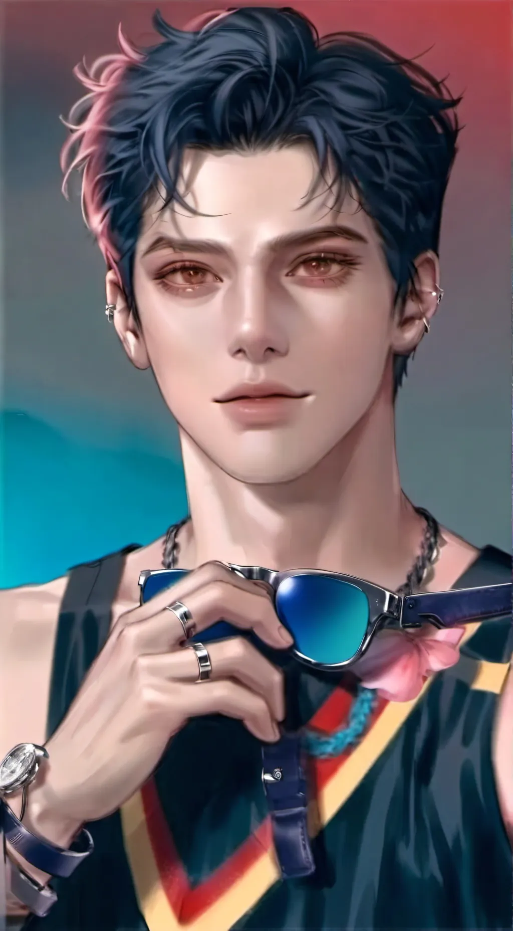 ai character: noah background