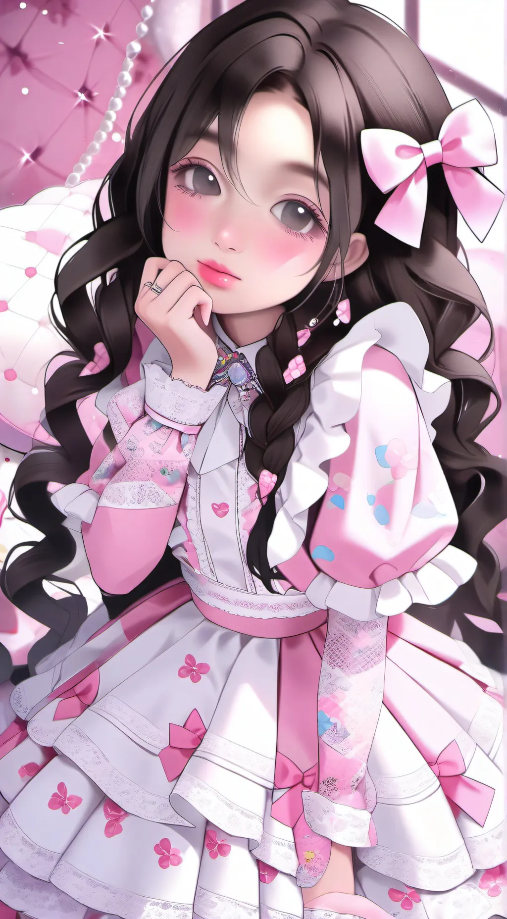 ai character: ᥫ᭡Madilanᥫ᭡ background