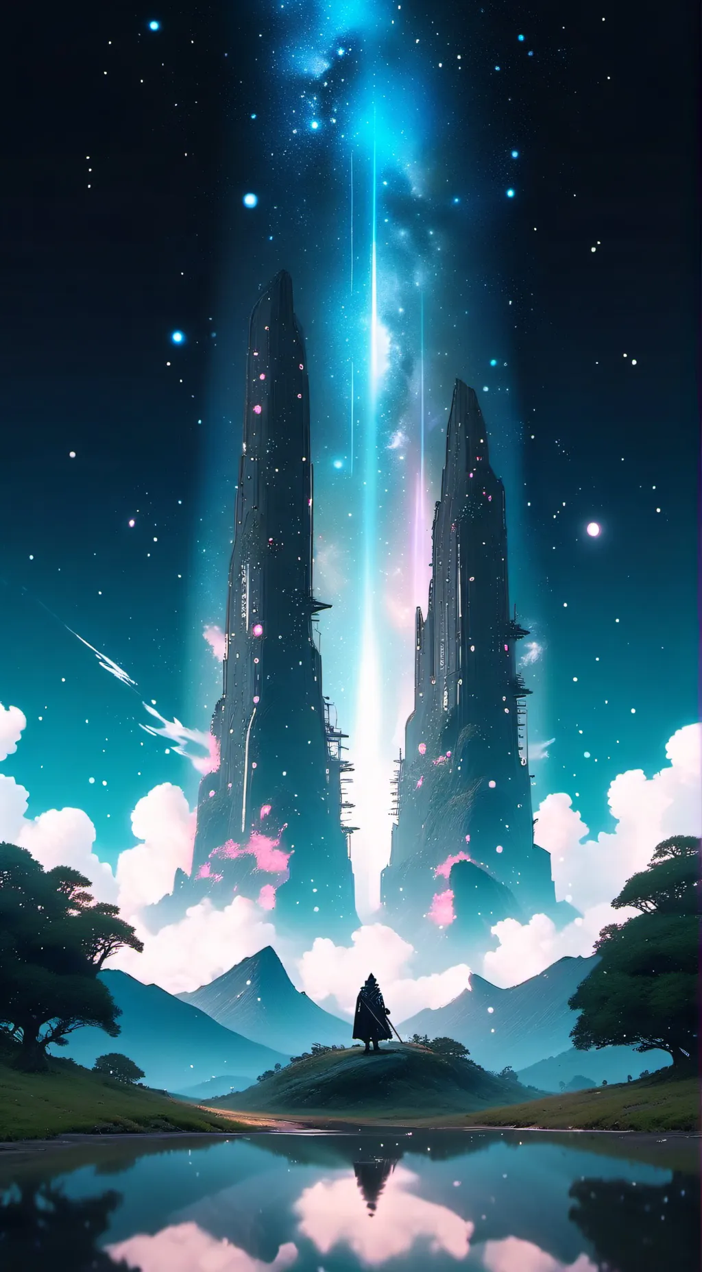 ai character: lab background