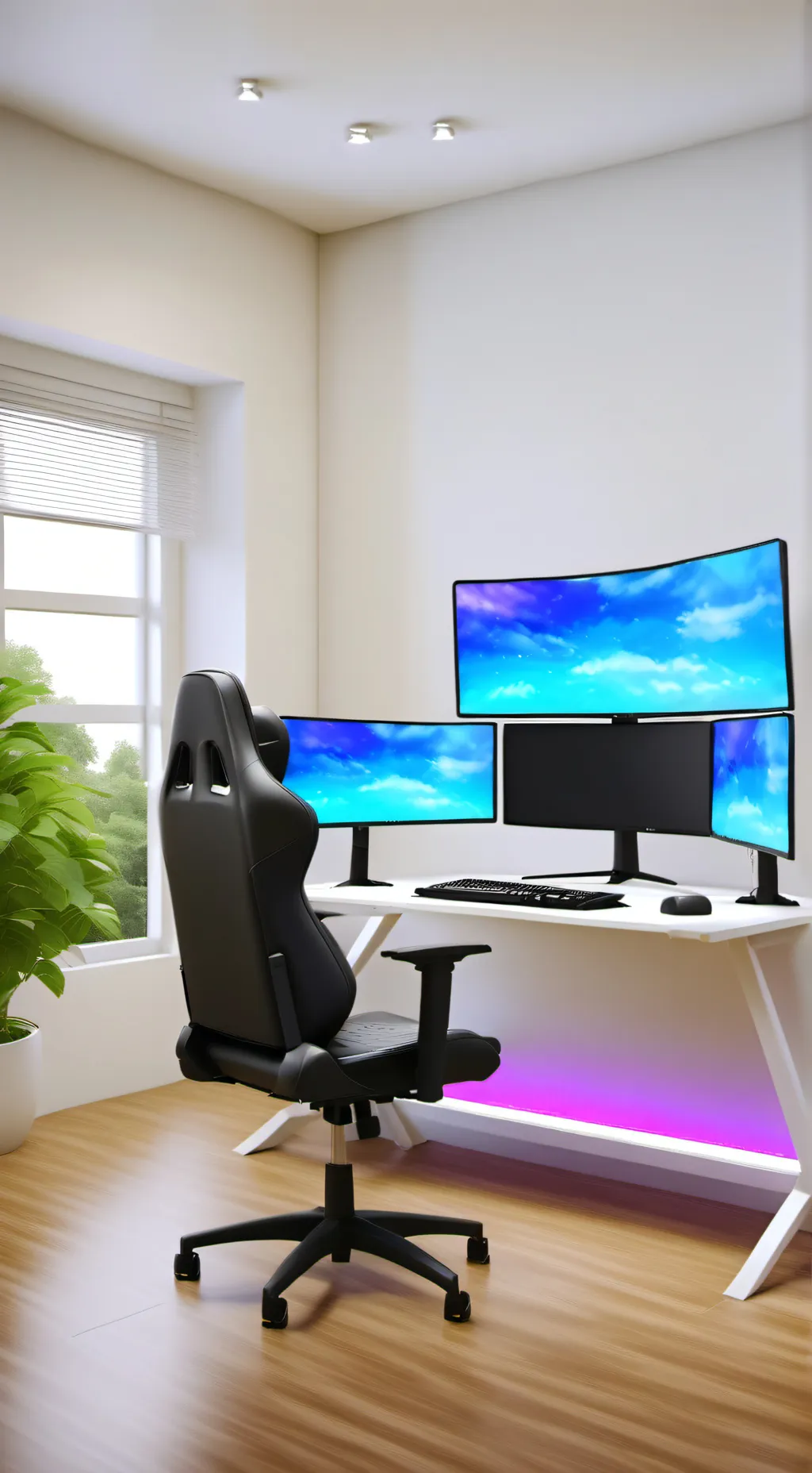 ai character: geometry dash V2 background