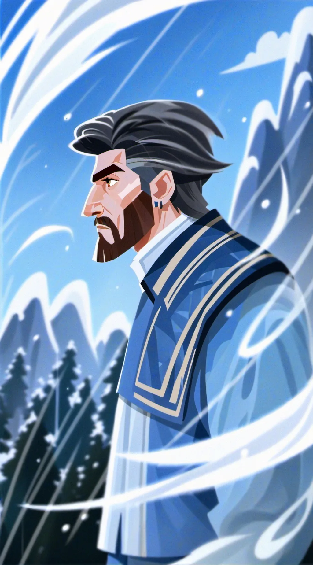 ai character: Ramiro 🇨🇴 🧔‍♂️ background