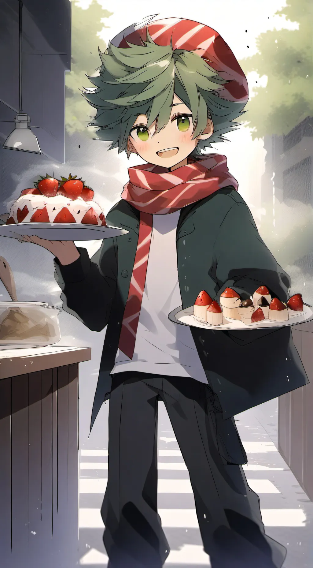 ai character: Sprout background