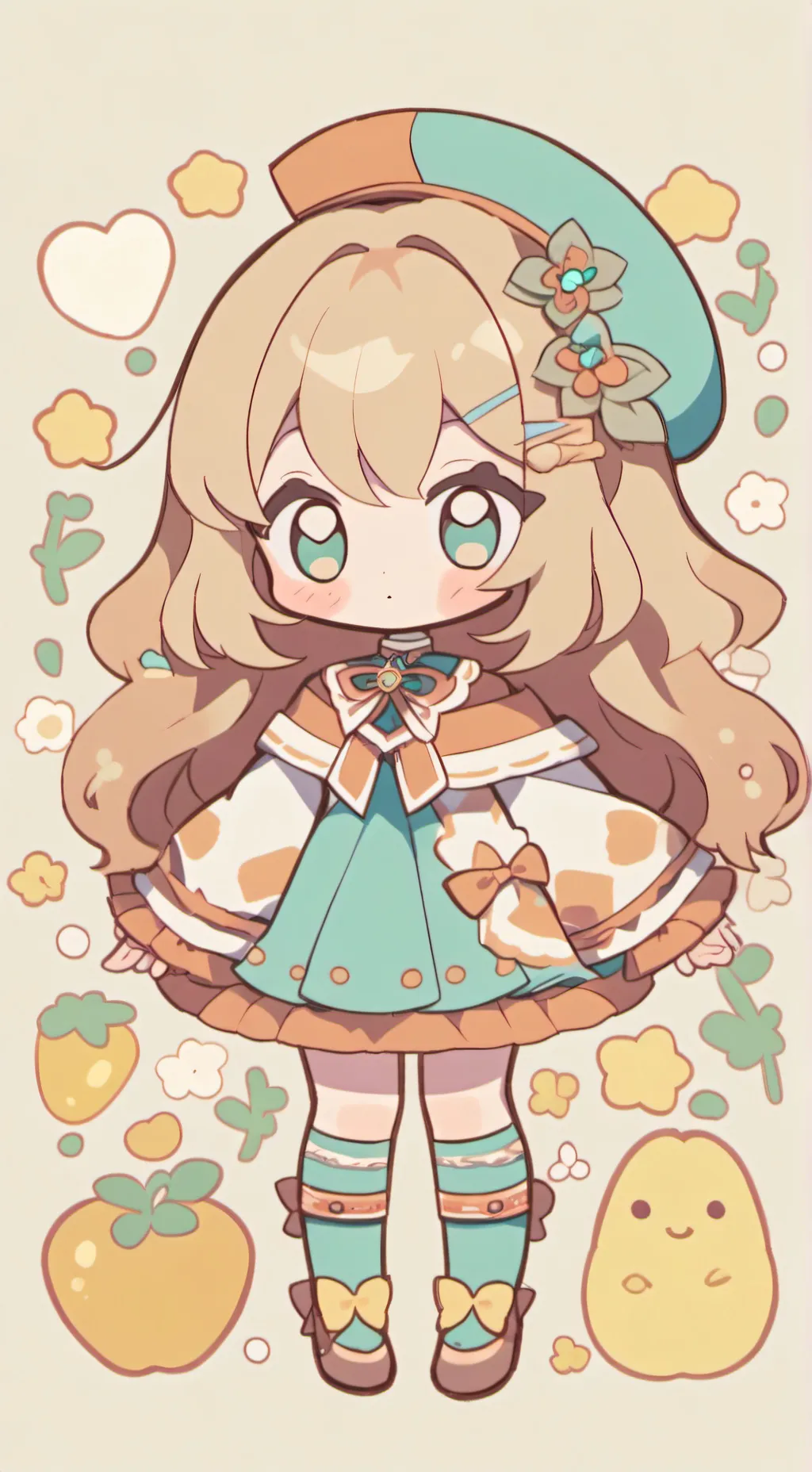 ai character: bebechita  background