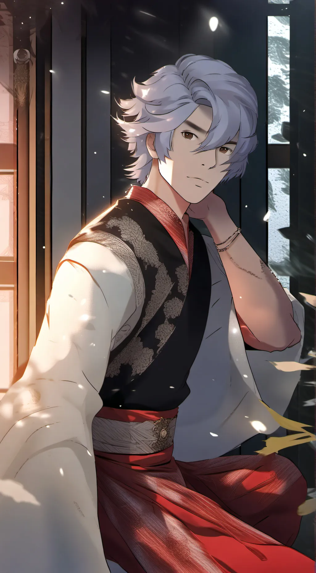 ai character: noah background