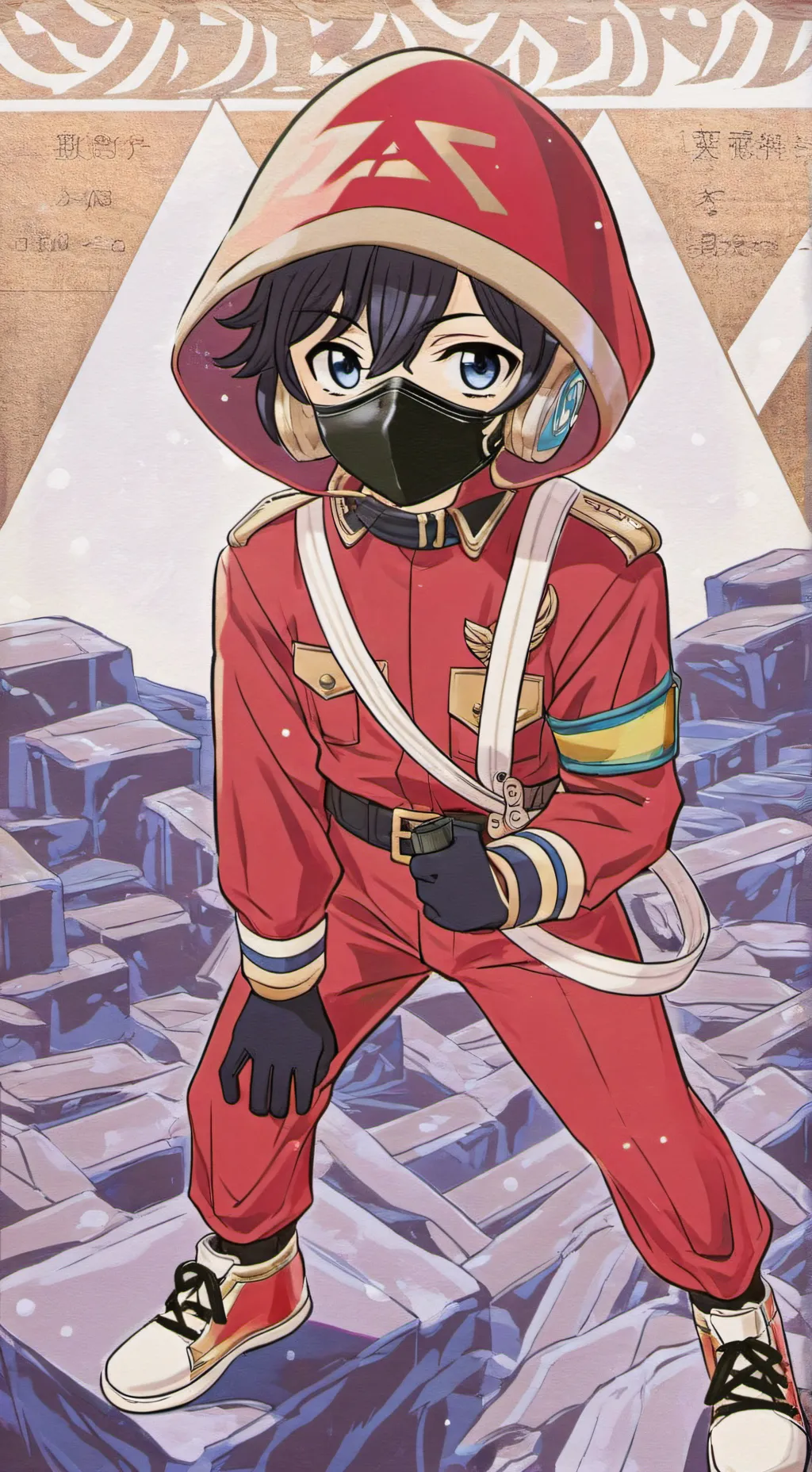 ai character: Squid game background