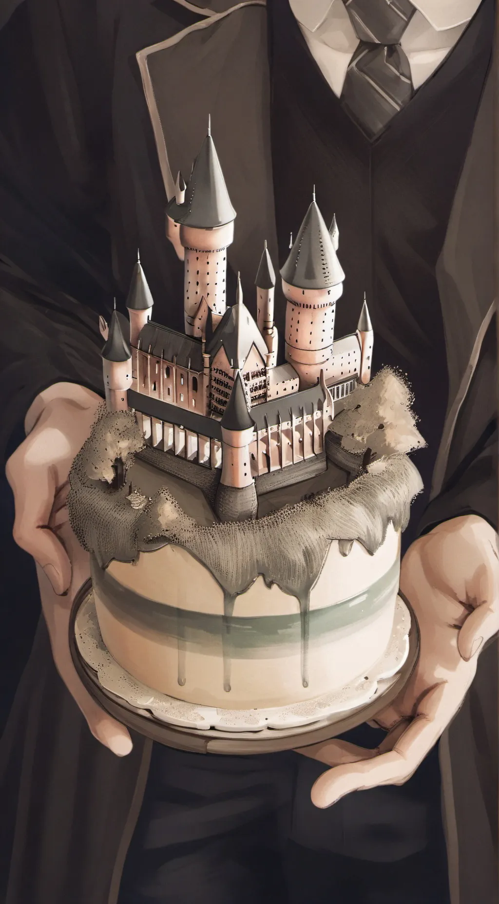 ai character: Hogwarts CHEATING- background