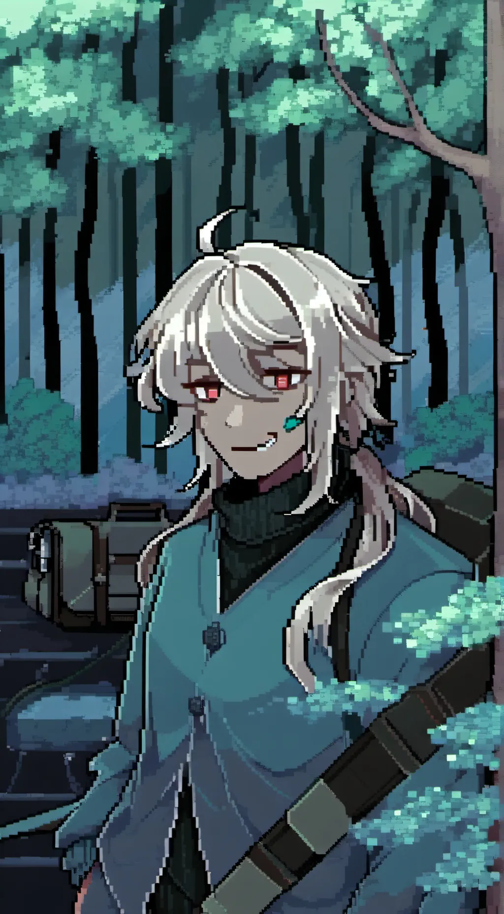 ai character: Calon Snake background