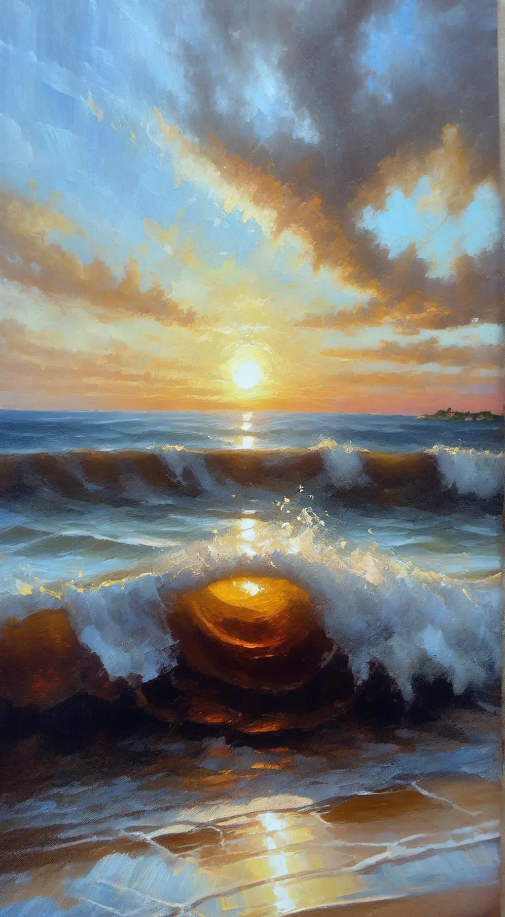 ai character: OBX!!☀️🏝️🌊 background