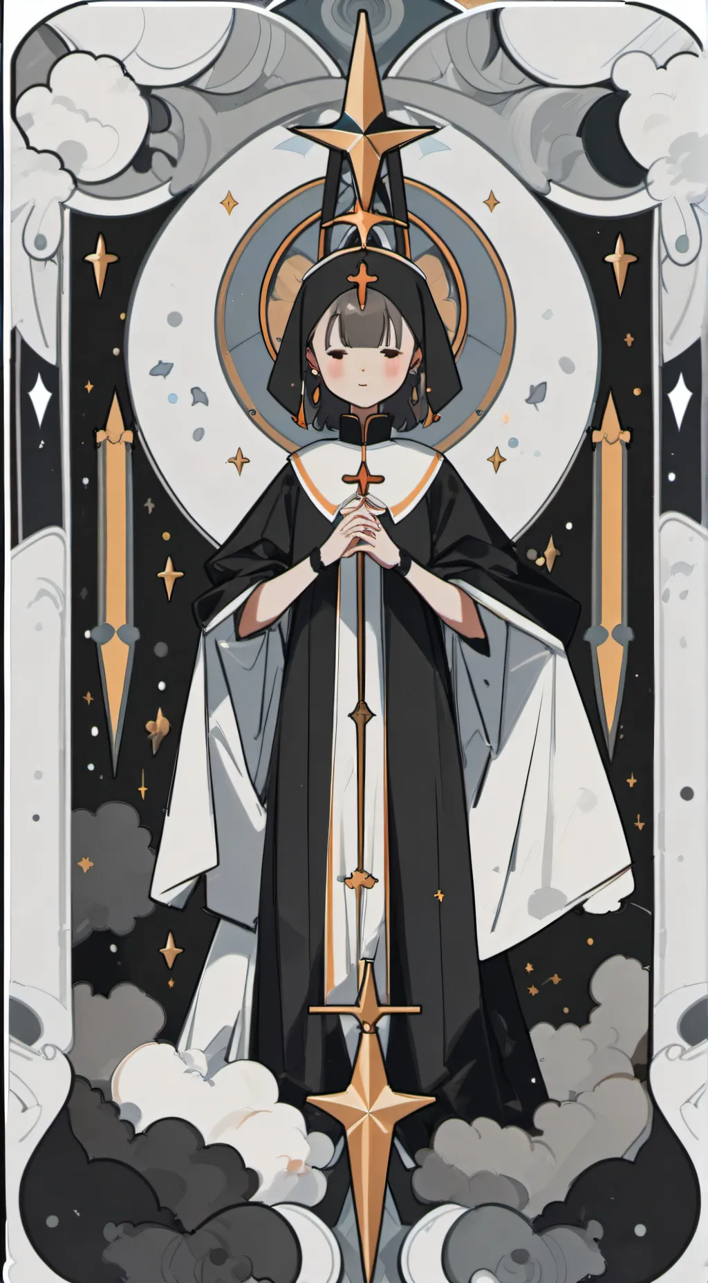 ai character: санс background