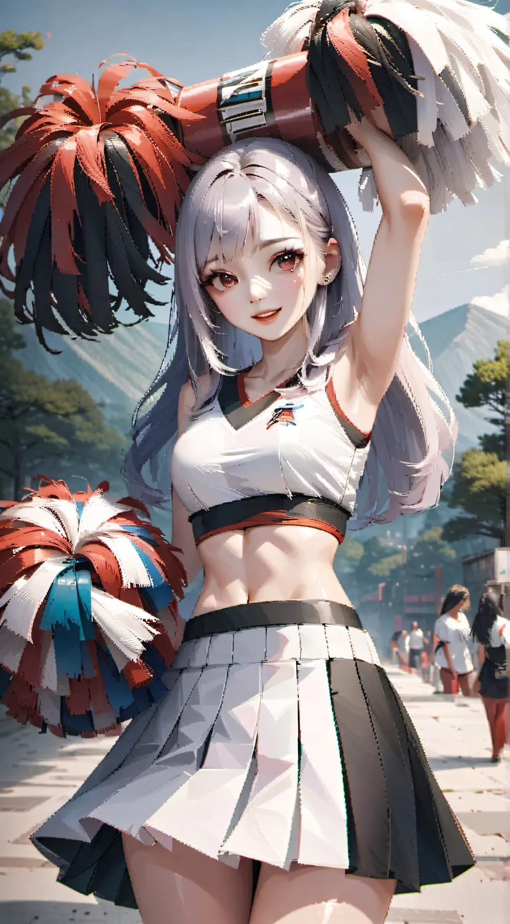 ai character: lily background