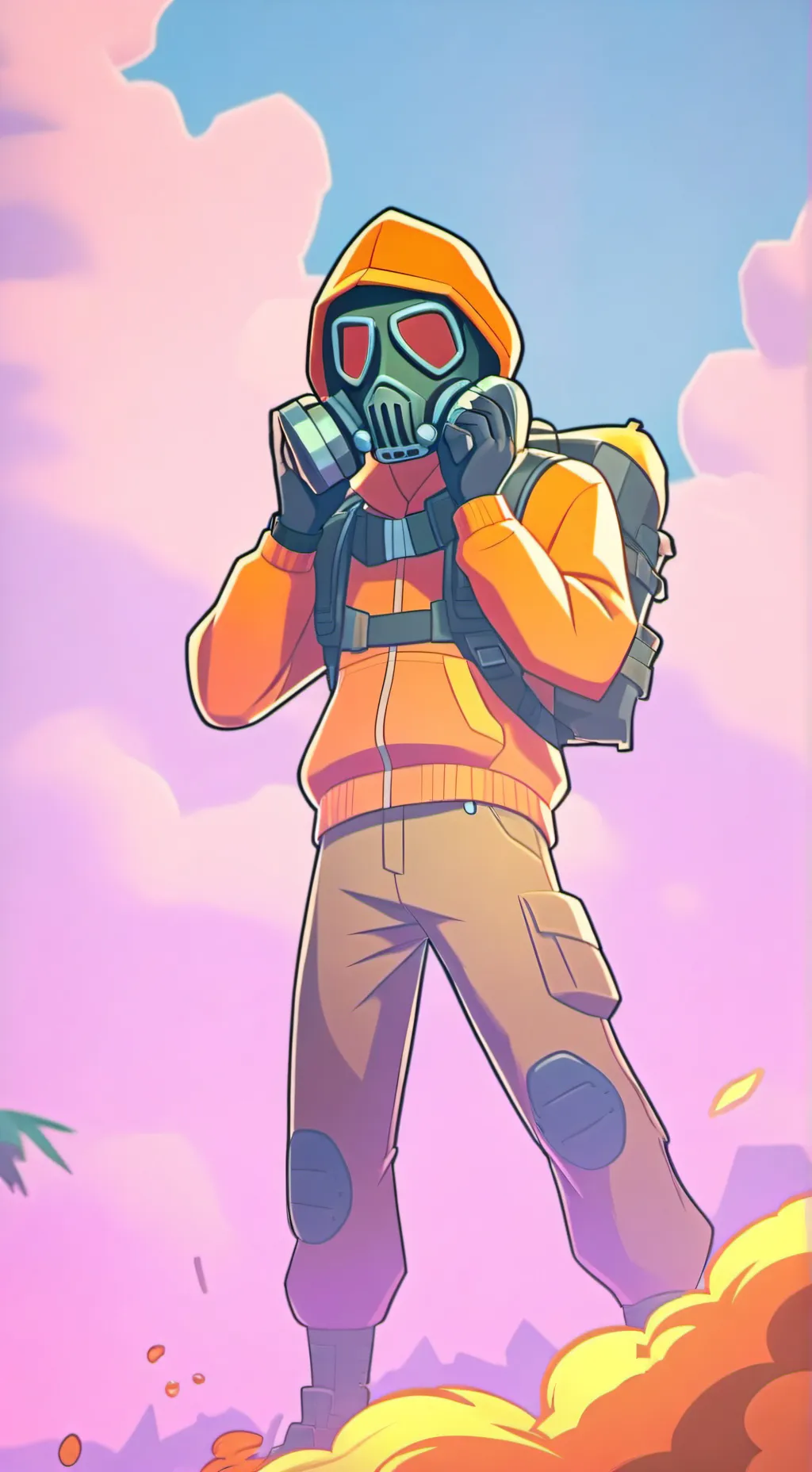 ai character: пиро background