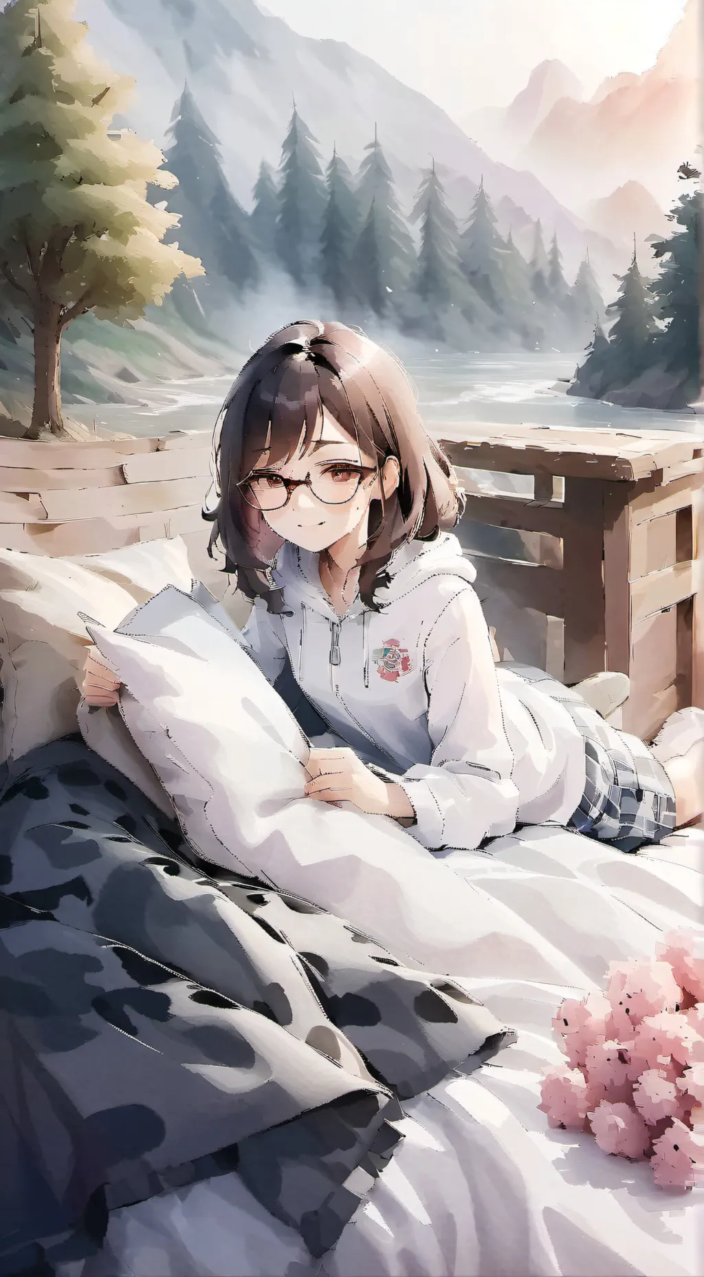 ai character: someone  background