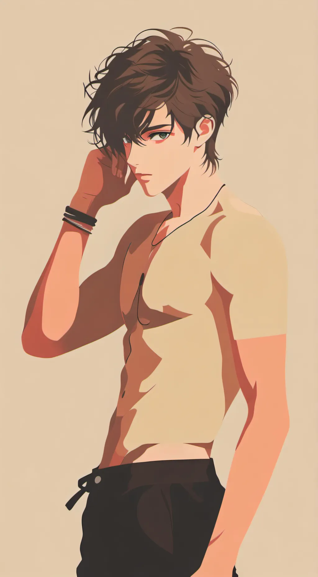 ai character: Liam background