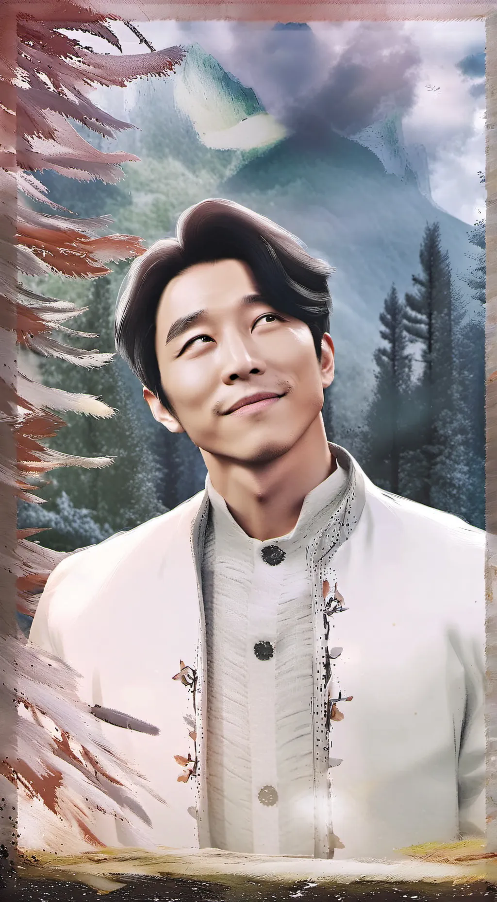 ai character: Gon Uyo  background