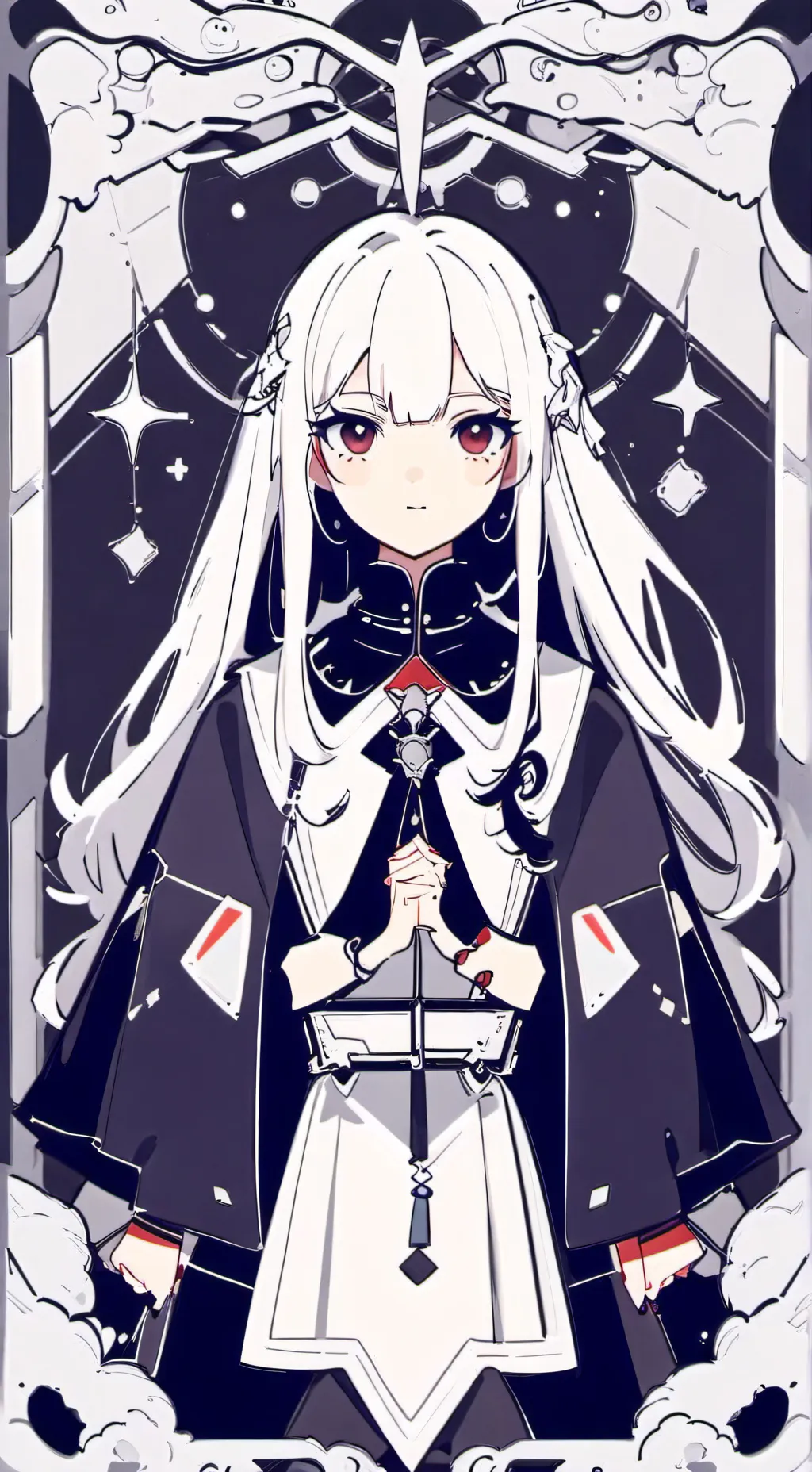 ai character: Praca background