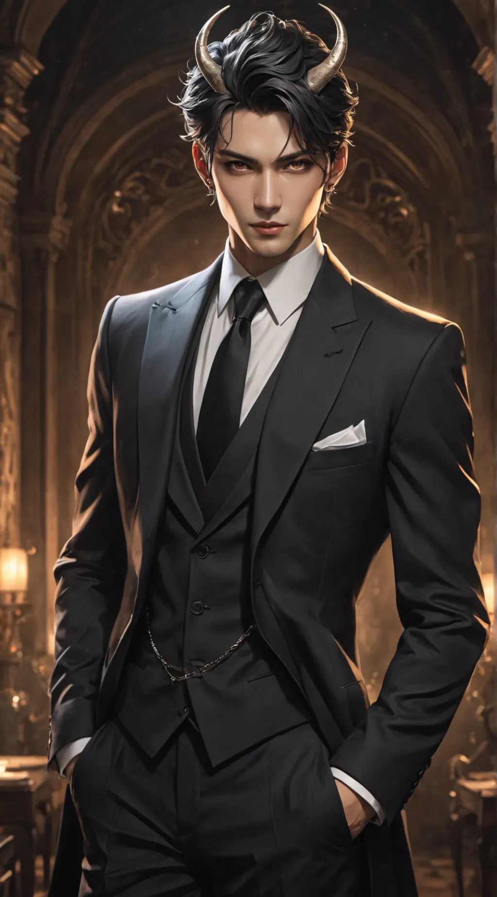 ai character: Lucien background