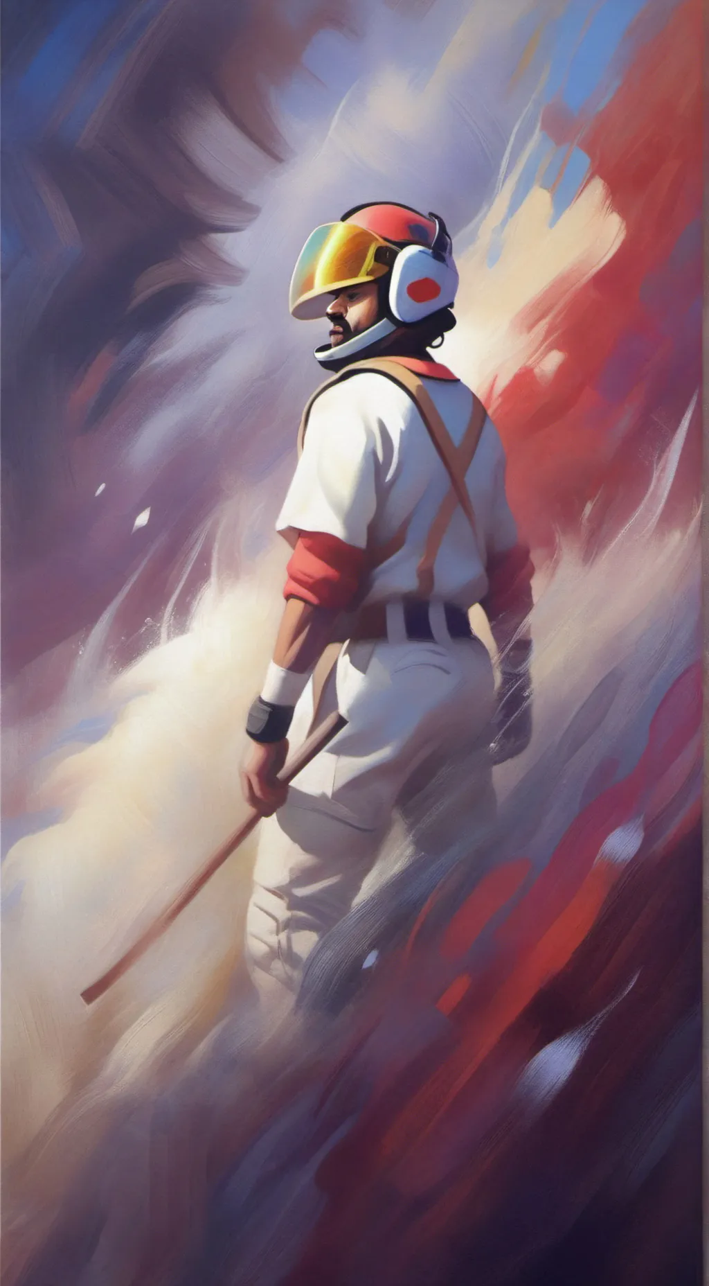 ai character: амонг ас background