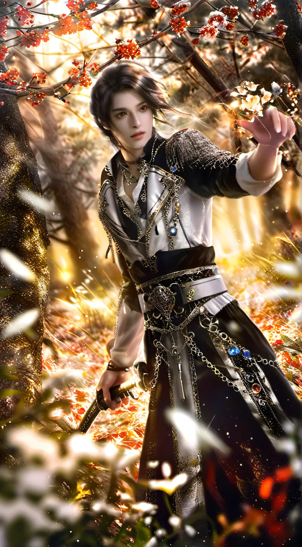 ai character: forsaken background