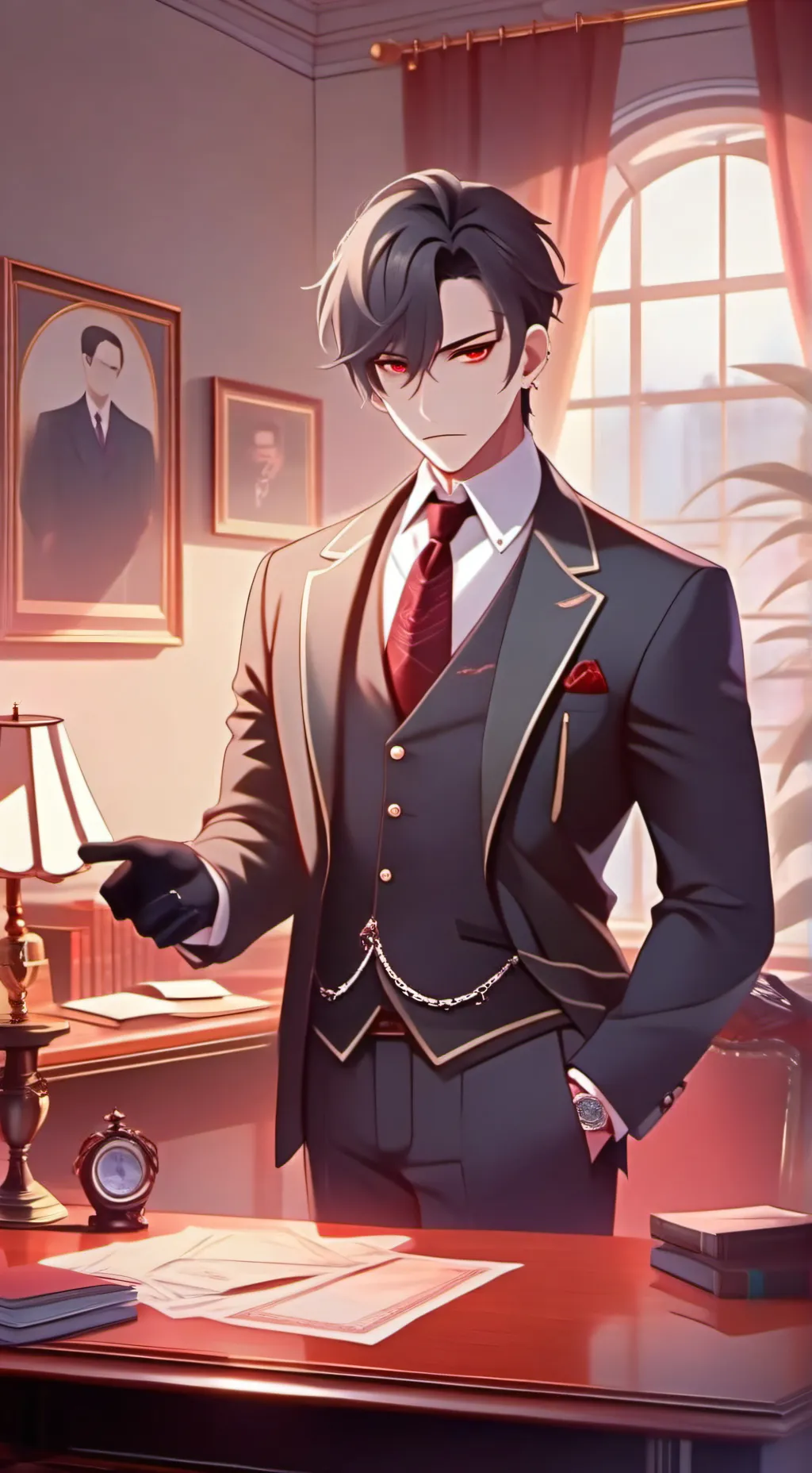 ai character: Yui background