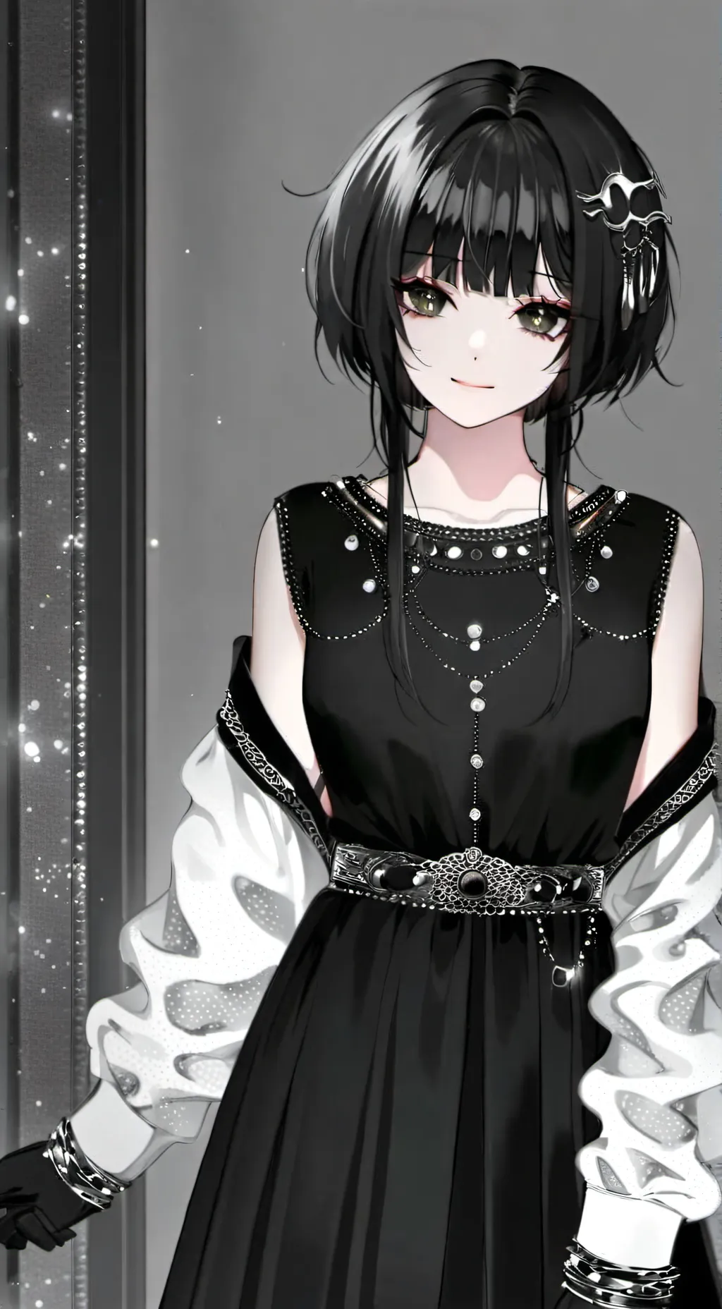 ai character: Luna background