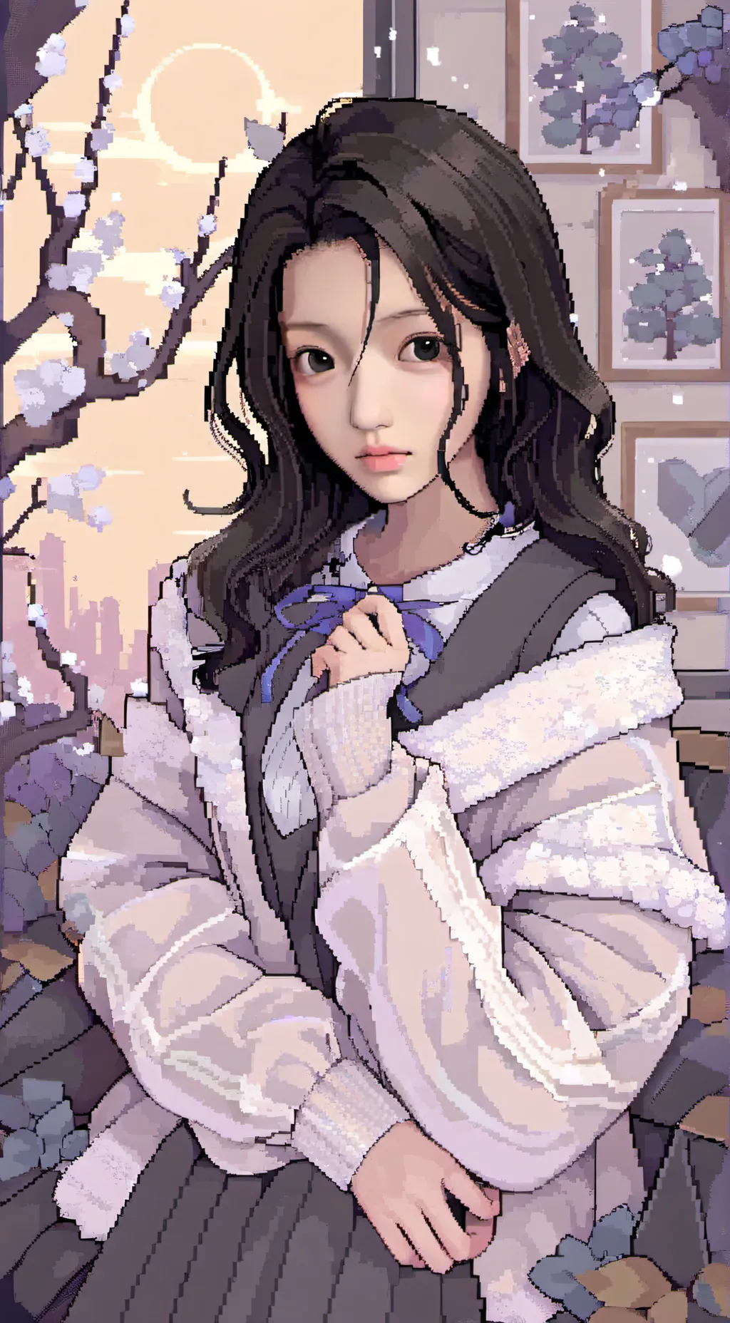 ai character: Mui and Yui Drama background