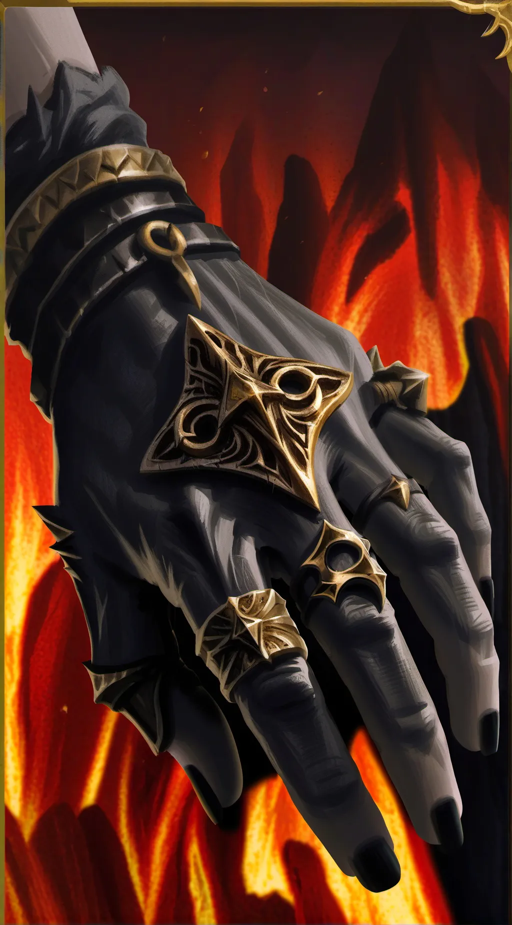 ai character: goji Analog H background