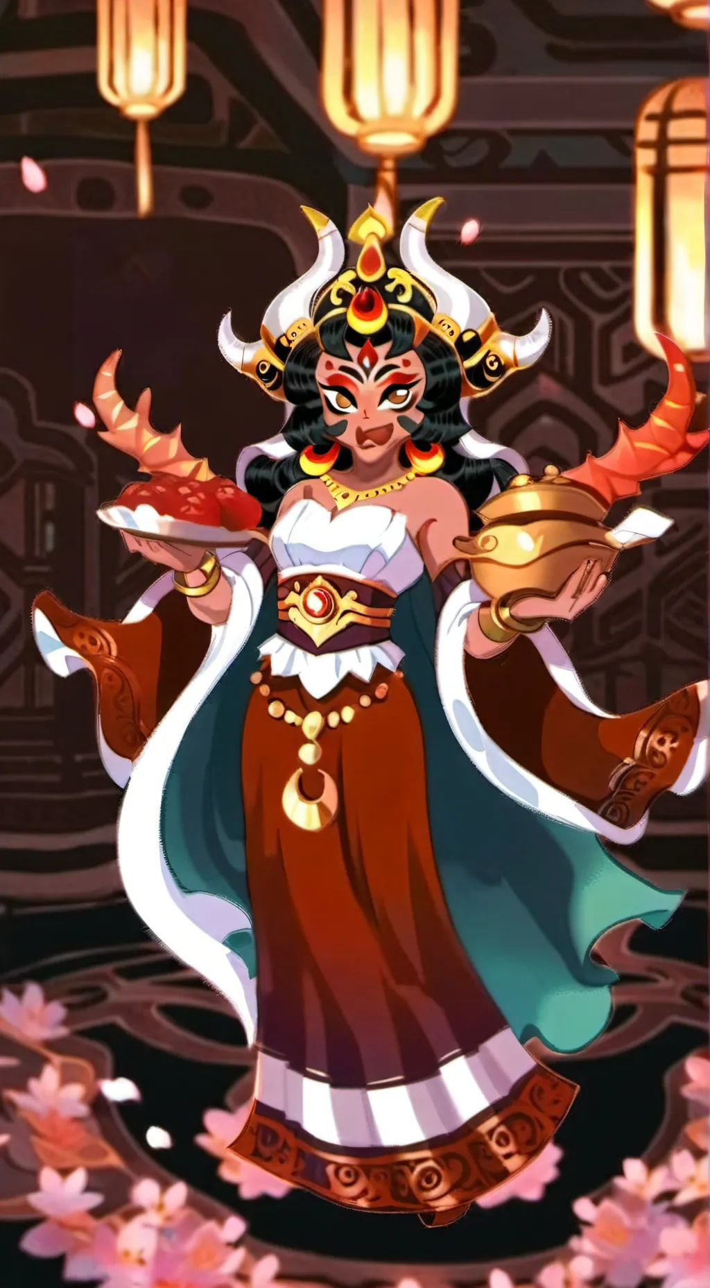 ai character: Burningspicecookie background