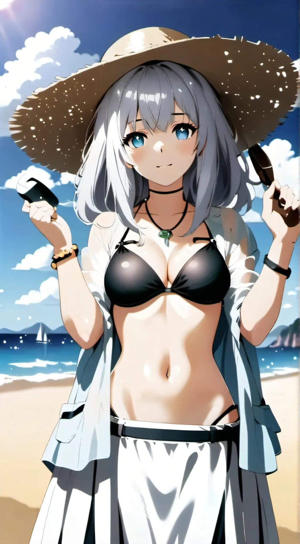 ai character: Alessia  background